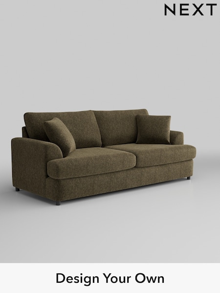 Cotswold Chenille/Dark Green Parker Platform (H35015) | £1,375