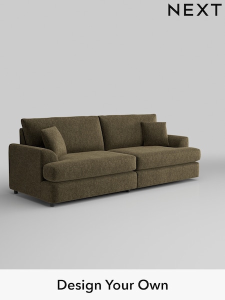 Cotswold Chenille/Dark Green Parker Platform (H35015) | £1,475