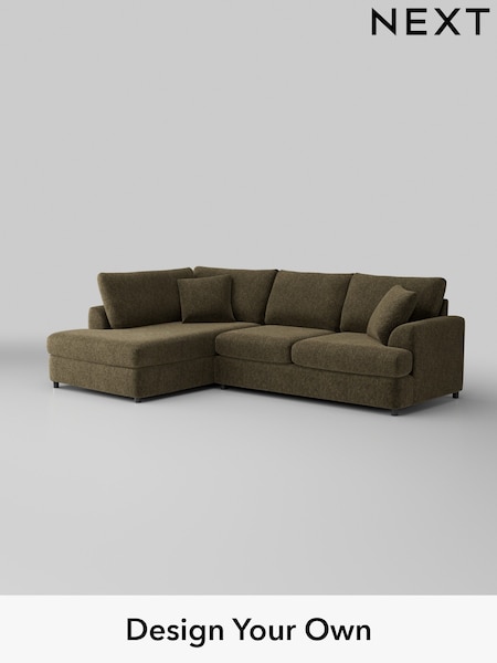Cotswold Chenille/Dark Green Parker Platform (H35015) | £2,250