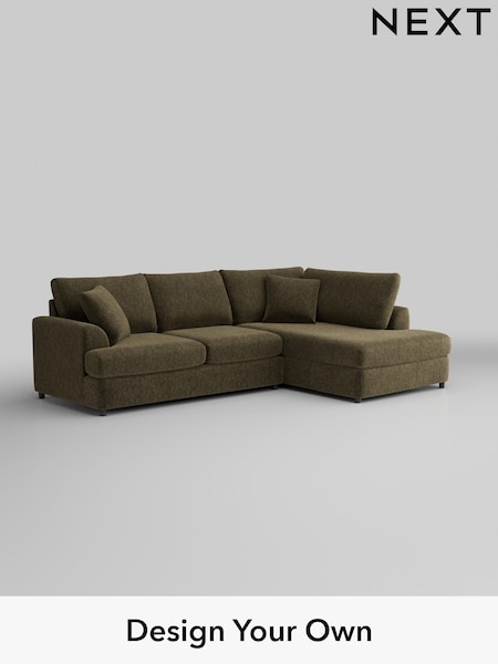 Cotswold Chenille/Dark Green Parker Platform (H35015) | £2,250