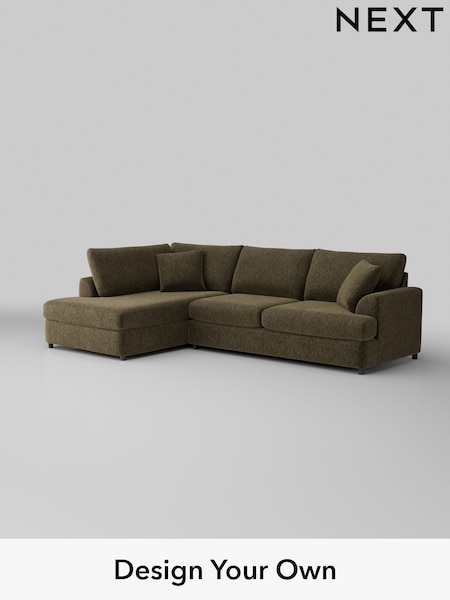 Cotswold Chenille/Dark Green Parker Platform (H35015) | £2,350