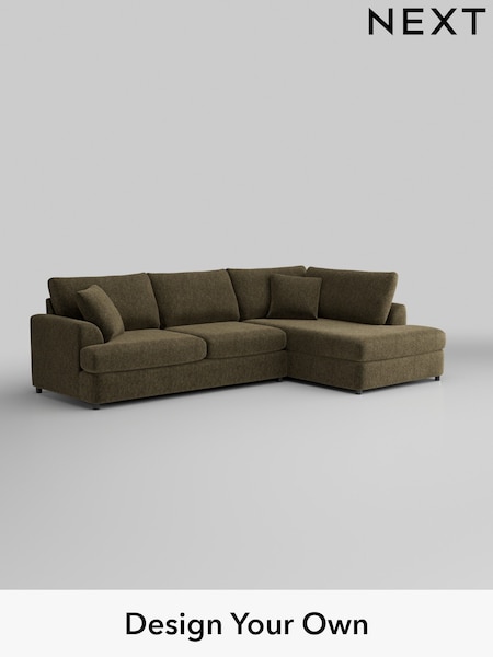 Cotswold Chenille/Dark Green Parker Platform (H35015) | £2,350