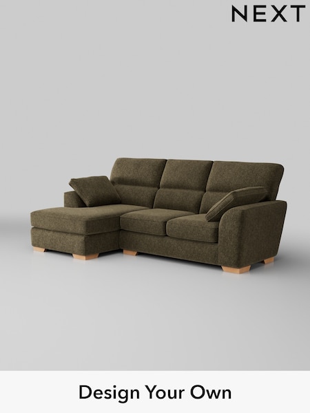 Cotswold Chenille/Dark Green Stamford Highback (H35024) | £1,875