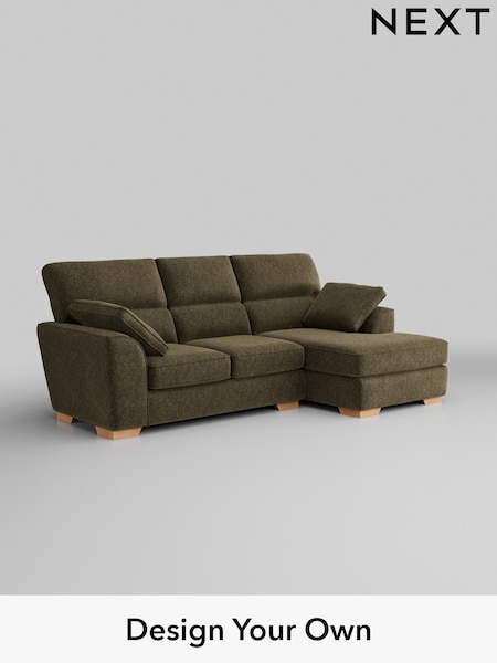 Cotswold Chenille/Dark Green Stamford Highback (H35024) | £1,875