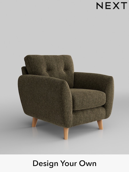 Cotswold Chenille/Dark Green Wilson Buttoned Back (H35025) | £599