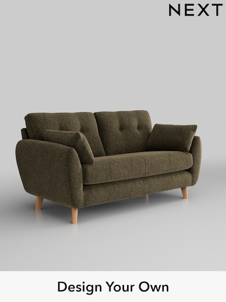 Cotswold Chenille/Dark Green Wilson Buttoned Back (H35025) | £950