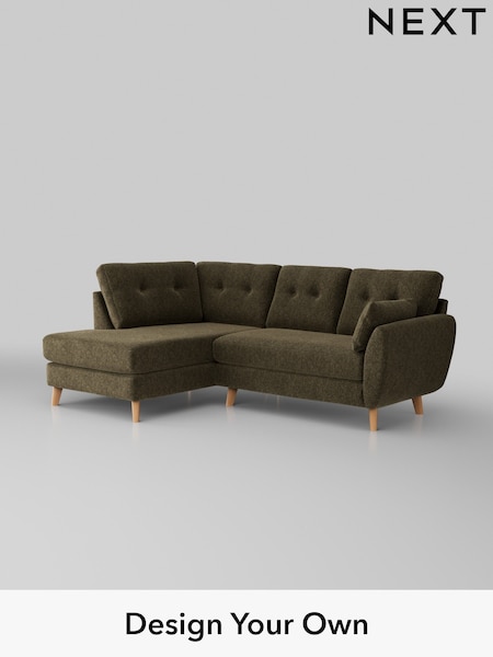 Cotswold Chenille/Dark Green Wilson Buttoned Back (H35025) | £1,675