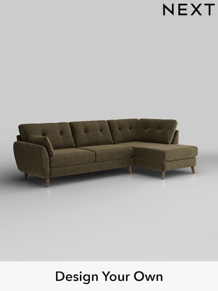 Cotswold Chenille/Dark Green Wilson Buttoned Back (H35025) | £1,775
