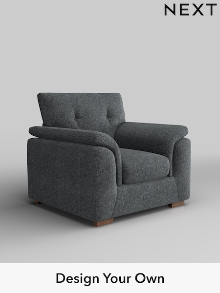 Cotswold Chenille/Dark Grey Hayden Buttoned Back (H35033) | £750