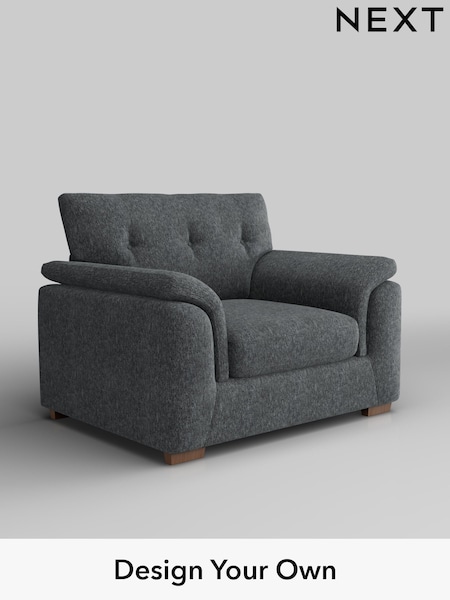 Cotswold Chenille/Dark Grey Hayden Buttoned Back (H35033) | £850