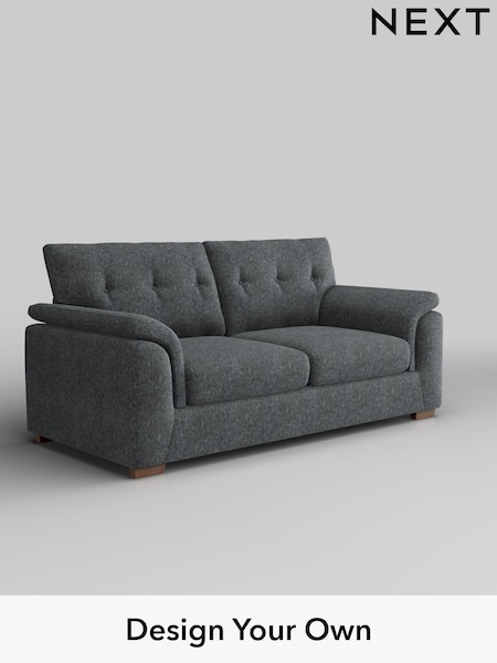 Cotswold Chenille/Dark Grey Hayden Buttoned Back (H35033) | £1,225