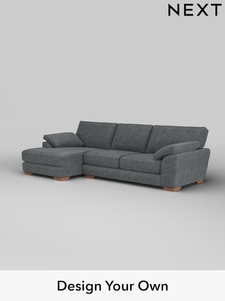 Cotswold Chenille/Dark Grey Stamford Grand Relaxed Sit (H35038) | £2,550