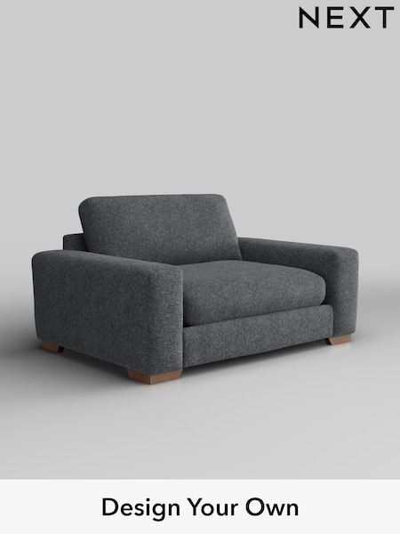 Cotswold Chenille/Dark Grey Houghton Deep Relaxed Sit (H35044) | £1,225
