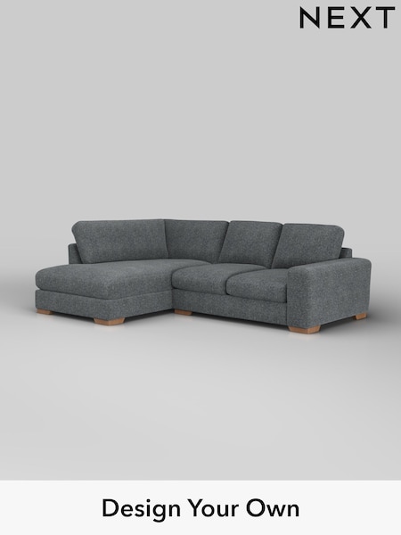 Cotswold Chenille/Dark Grey Houghton Deep Relaxed Sit (H35044) | £2,150
