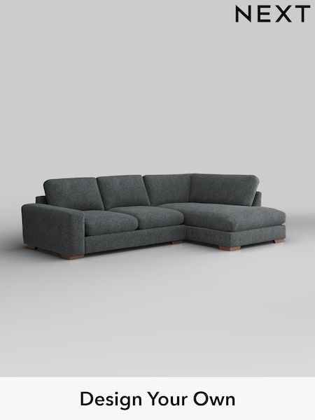 Cotswold Chenille/Dark Grey Houghton Deep Relaxed Sit (H35044) | £2,250