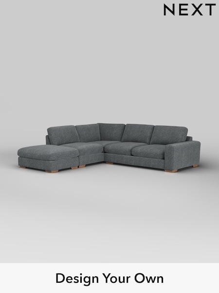Cotswold Chenille/Dark Grey Houghton Deep Relaxed Sit (H35044) | £2,675