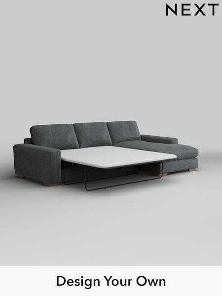 Cotswold Chenille/Dark Grey Houghton Deep Relaxed Sit (H35044) | £2,825