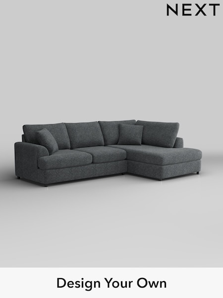 Cotswold Chenille/Dark Grey Parker Platform (H35046) | £2,250