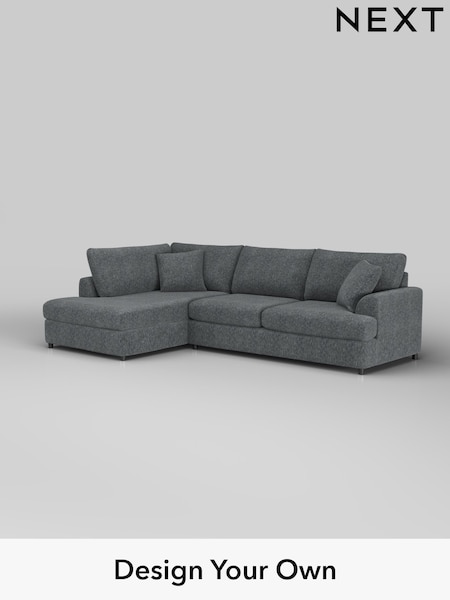 Cotswold Chenille/Dark Grey Parker Platform (H35046) | £2,350