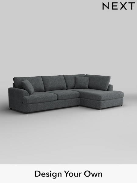Cotswold Chenille/Dark Grey Parker Platform (H35046) | £2,350