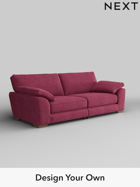Cotswold Chenille/Dark Raspberry Pink Stamford Grand Relaxed Sit (H35054) | £1,799