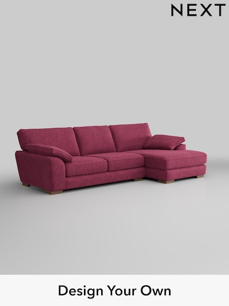 Cotswold Chenille/Dark Raspberry Pink Stamford Grand Relaxed Sit (H35054) | £2,550