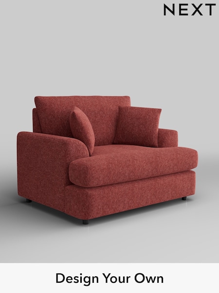 Cotswold Chenille/Dark Terracotta Orange Parker Platform (H35057) | £975