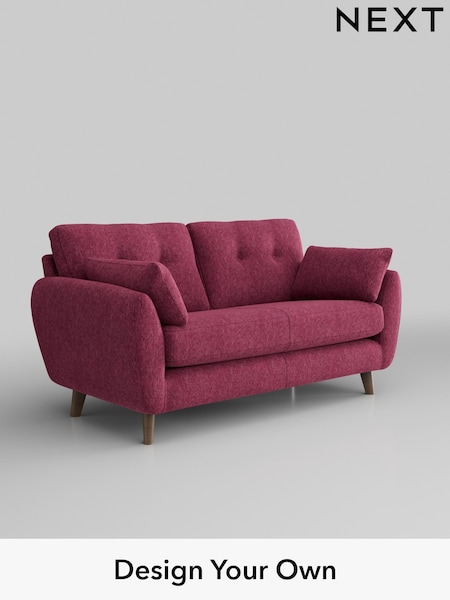Cotswold Chenille/Dark Raspberry Pink Wilson Buttoned Back (H35060) | £950