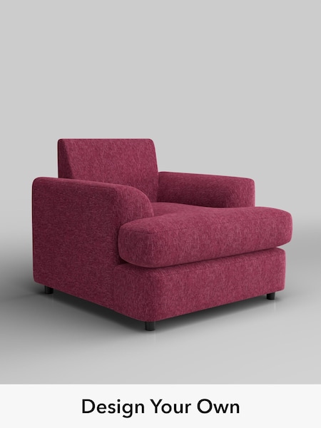 Cotswold Chenille/Dark Raspberry Pink Parker Platform (H35063) | £875