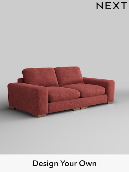 Cotswold Chenille/Dark Terracotta Orange Houghton Deep Relaxed Sit (H35068) | £1,525