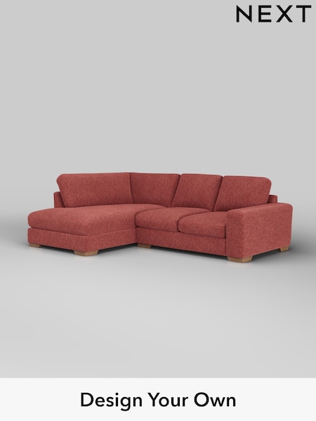Cotswold Chenille/Dark Terracotta Orange Houghton Deep Relaxed Sit (H35068) | £2,150