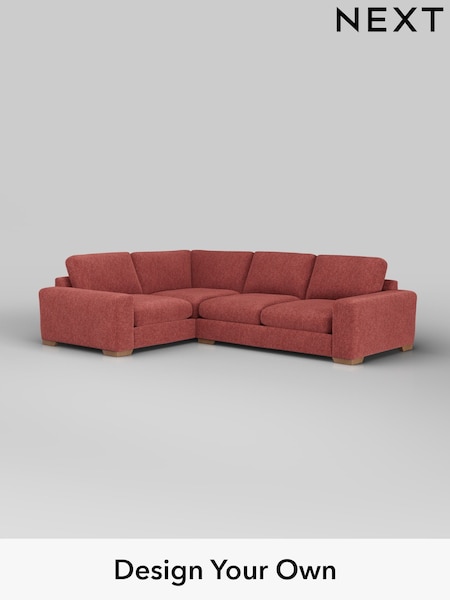 Cotswold Chenille/Dark Terracotta Orange Houghton Deep Relaxed Sit (H35068) | £2,625