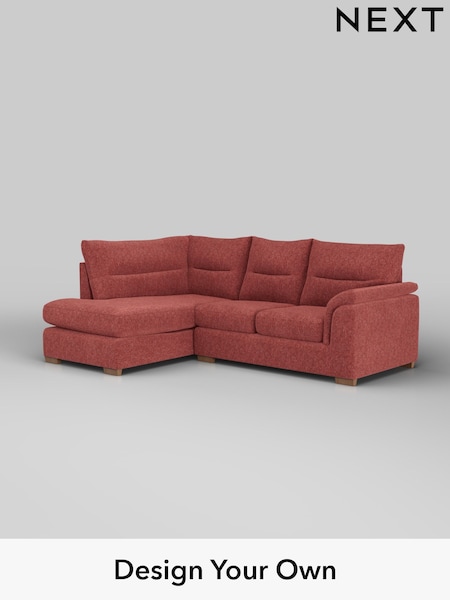 Cotswold Chenille/Dark Terracotta Orange Hayden Highback (H35074) | £1,825