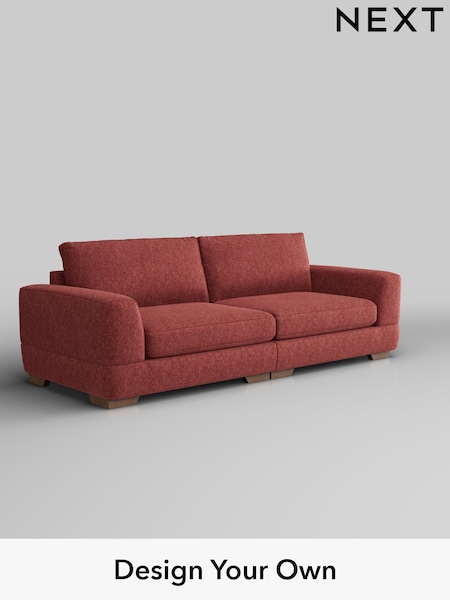 Cotswold Chenille/Dark Terracotta Orange Clayton (H35080) | £1,425