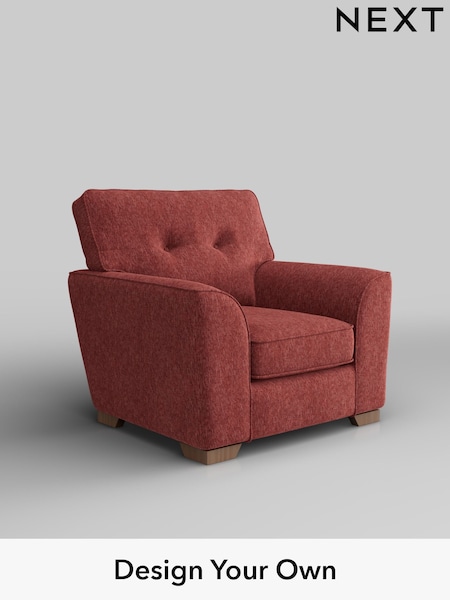 Cotswold Chenille/Dark Terracotta Orange Stamford Buttoned Back (H35081) | £799