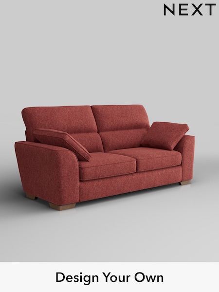 Cotswold Chenille/Dark Terracotta Orange Stamford Highback (H35086) | £1,299