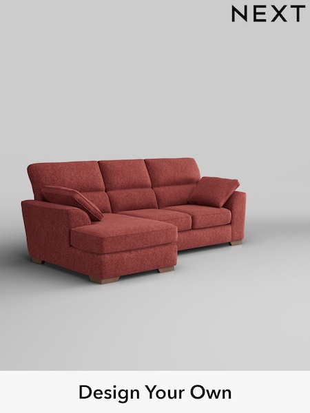 Cotswold Chenille/Dark Terracotta Orange Stamford Highback (H35086) | £1,875