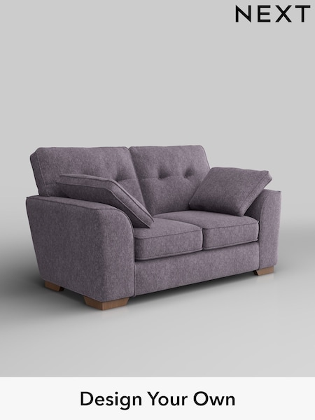 Cotswold Chenille/Light Lilac Purple Stamford Buttoned Back (H35094) | £1,099