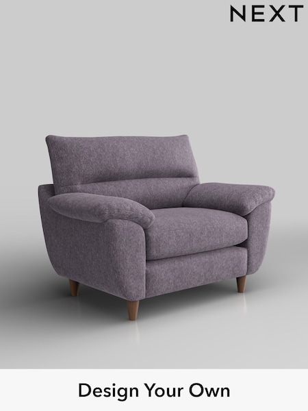 Cotswold Chenille/Light Lilac Purple Elliot Highback (H35099) | £775