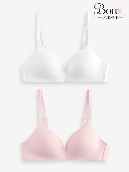 Boux Avenue Non Wired Plunge Bras 2 Pack (H35126) | £44