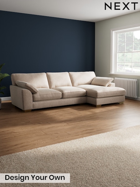 Cotswold Chenille/Light Natural Stamford Grand Relaxed Sit (H35136) | £2,550