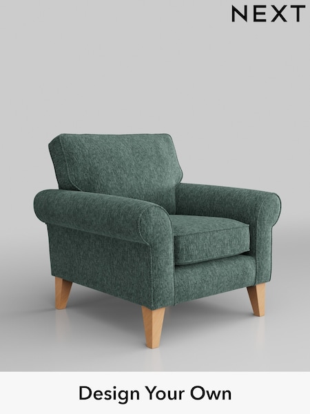 Cotswold Chenille/Mid Slate Teal Green Mallory (H35139) | £625