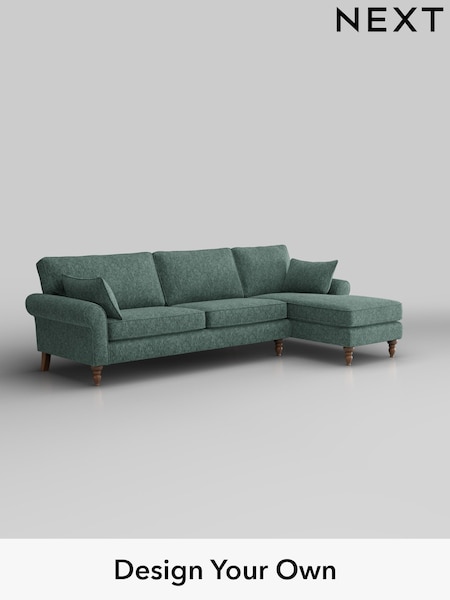 Cotswold Chenille/Mid Slate Teal Green Mallory (H35139) | £1,575