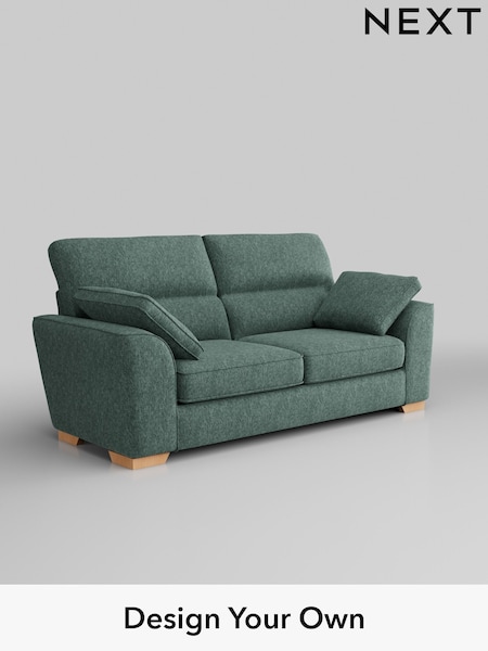 Cotswold Chenille/Mid Slate Teal Green Stamford Highback (H35143) | £1,299
