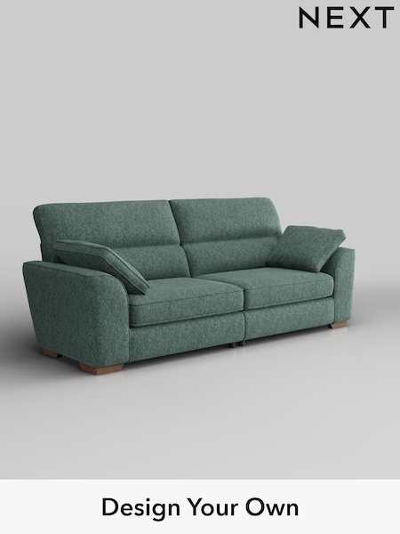 Cotswold Chenille/Mid Slate Teal Green Stamford Highback (H35143) | £1,399
