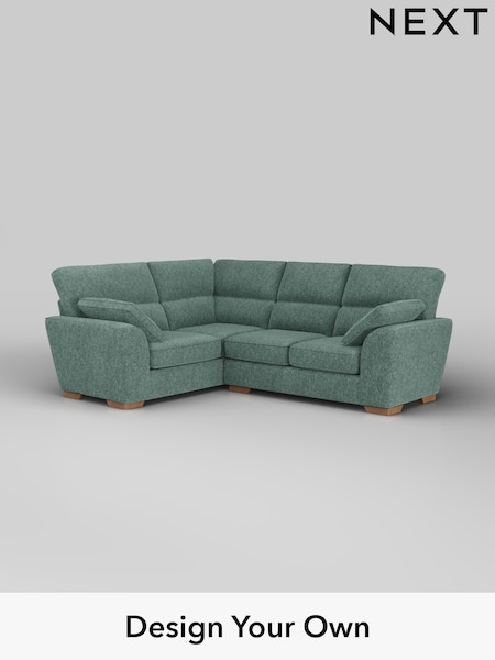 Cotswold Chenille/Mid Slate Teal Green Stamford Highback (H35143) | £2,150