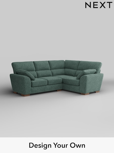 Cotswold Chenille/Mid Slate Teal Green Stamford Highback (H35143) | £2,150