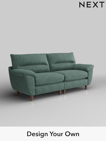 Cotswold Chenille/Mid Slate Teal Green Elliot Highback (H35144) | £1,275