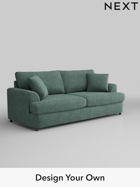Cotswold Chenille/Mid Slate Teal Green Parker Platform (H35146) | £1,375