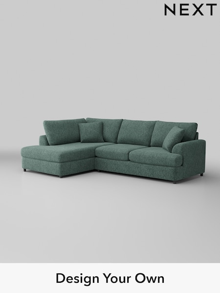 Cotswold Chenille/Mid Slate Teal Green Parker Platform (H35146) | £2,250